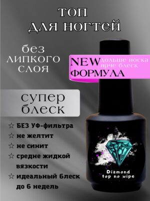 NailFactor Play - Топ Diamond (15ml)