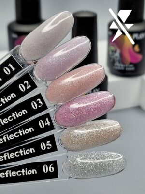 NailFactor Play каучуковая база Reflection
