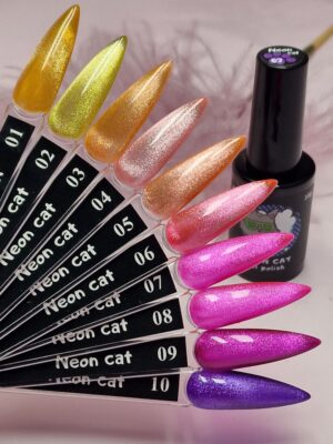 NailFactor Play - гель-лак Neon Cat (неоновый кошачий глаз)